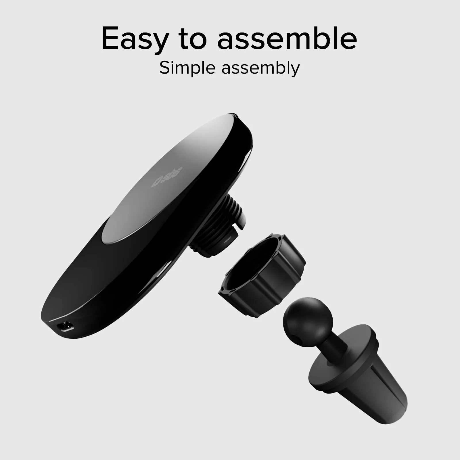 Supporto auto per iPhone compatibili con ricarica MagSafe - Image 10