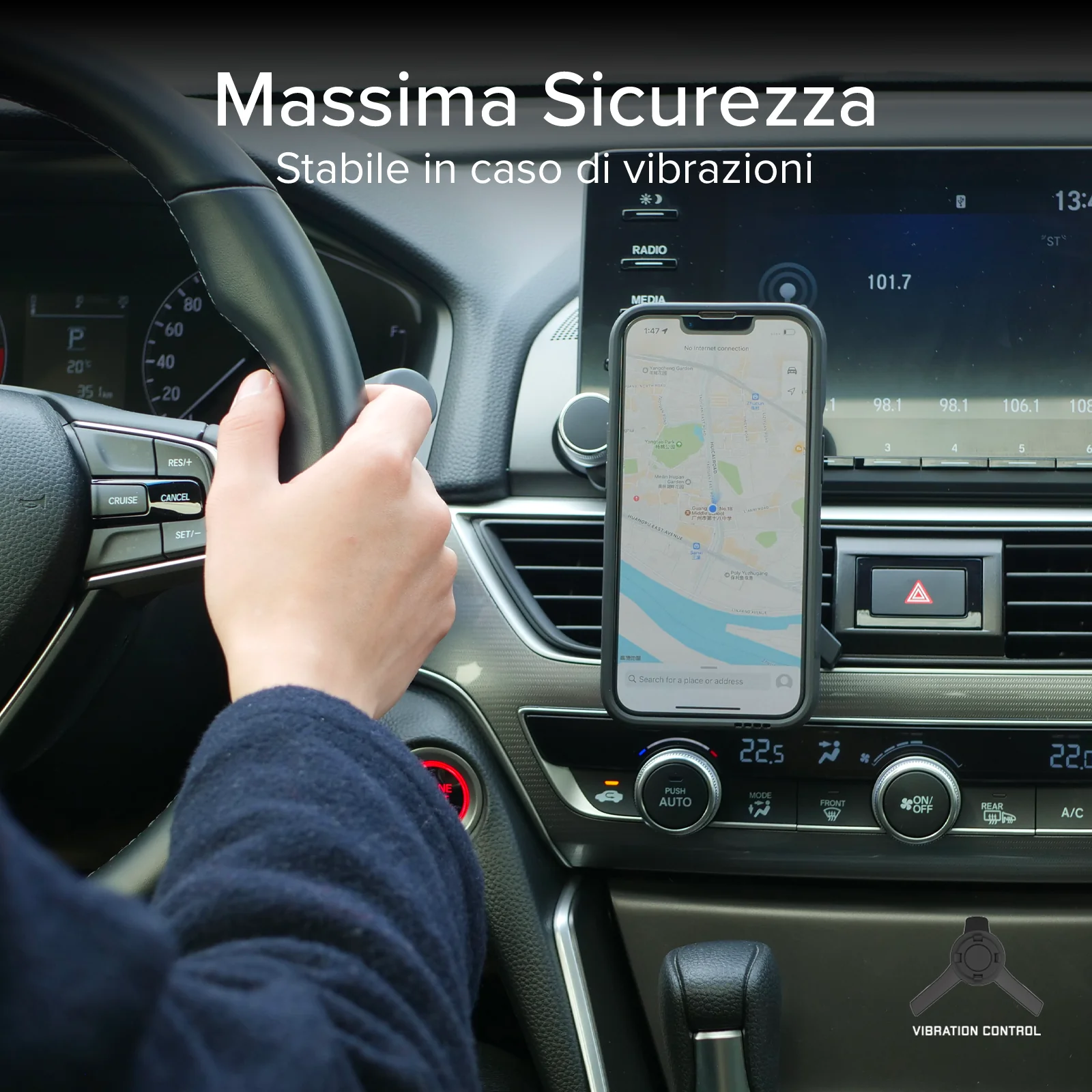 Supporto auto per bocchette d’aerazione con sistema di bloccaggio LockPro - Image 19