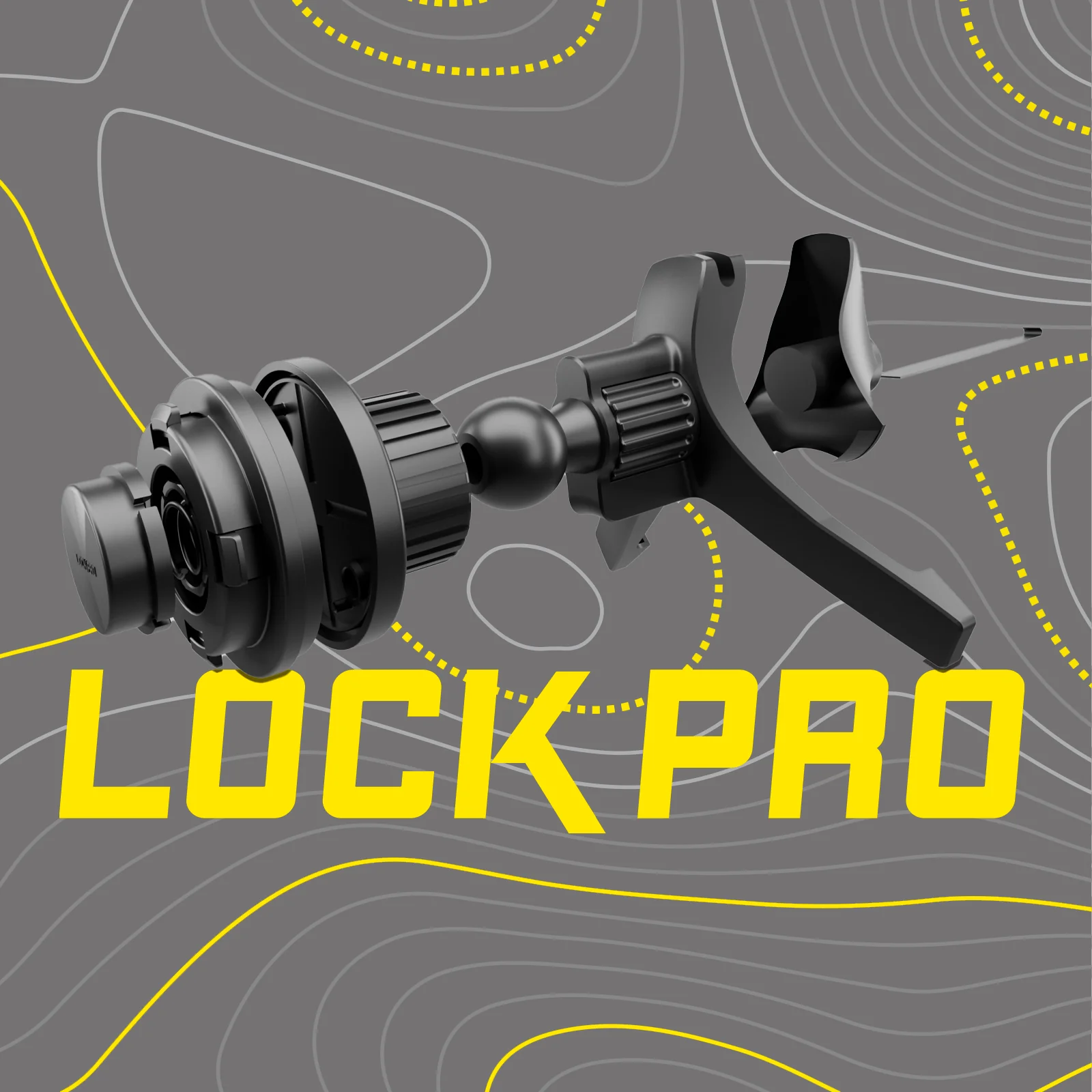Supporto auto per bocchette d’aerazione con sistema di bloccaggio LockPro - Image 3