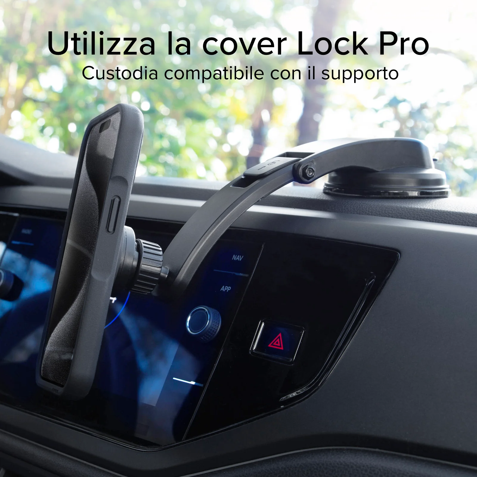 Supporto auto per parabrezza o cruscotto con sistema di bloccaggio LockPro - Image 21