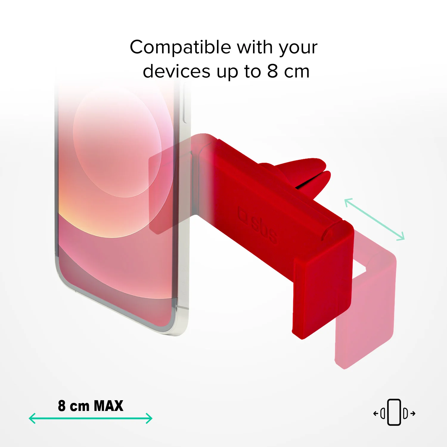Supporto auto per telefono con fissaggio a clip - Image 16
