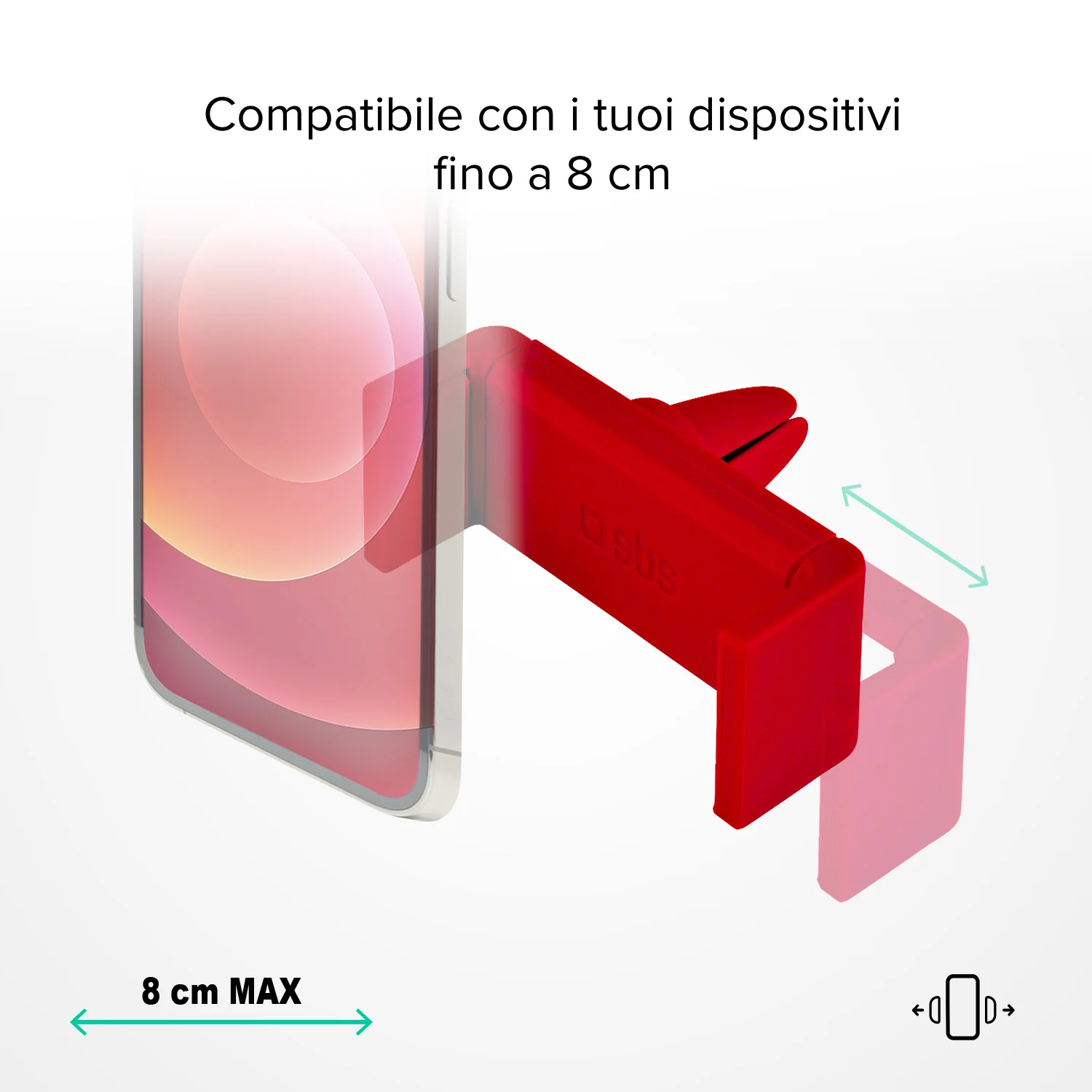 Supporto auto per telefono con fissaggio a clip - Image 17