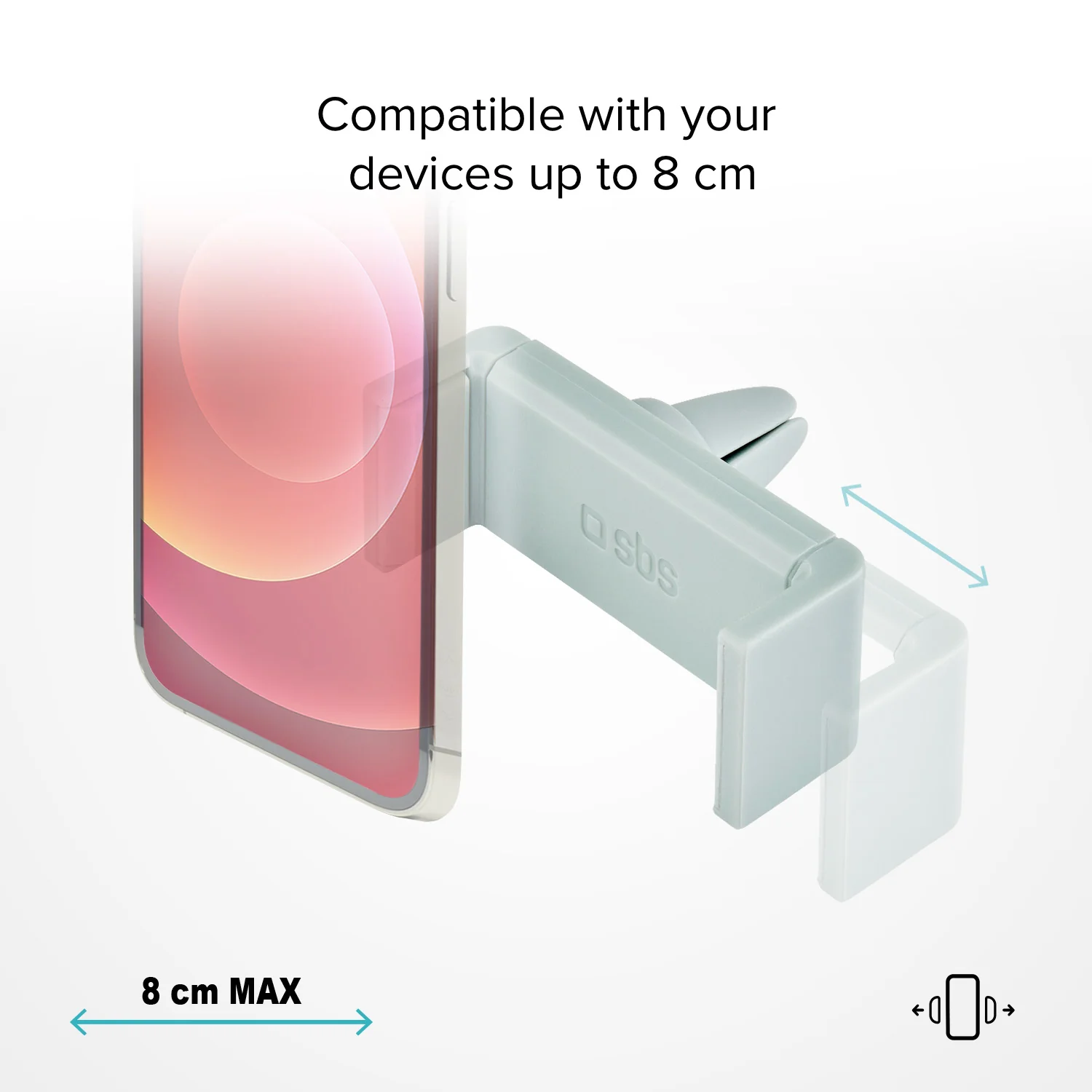 Supporto auto per telefono con fissaggio a clip - Image 23