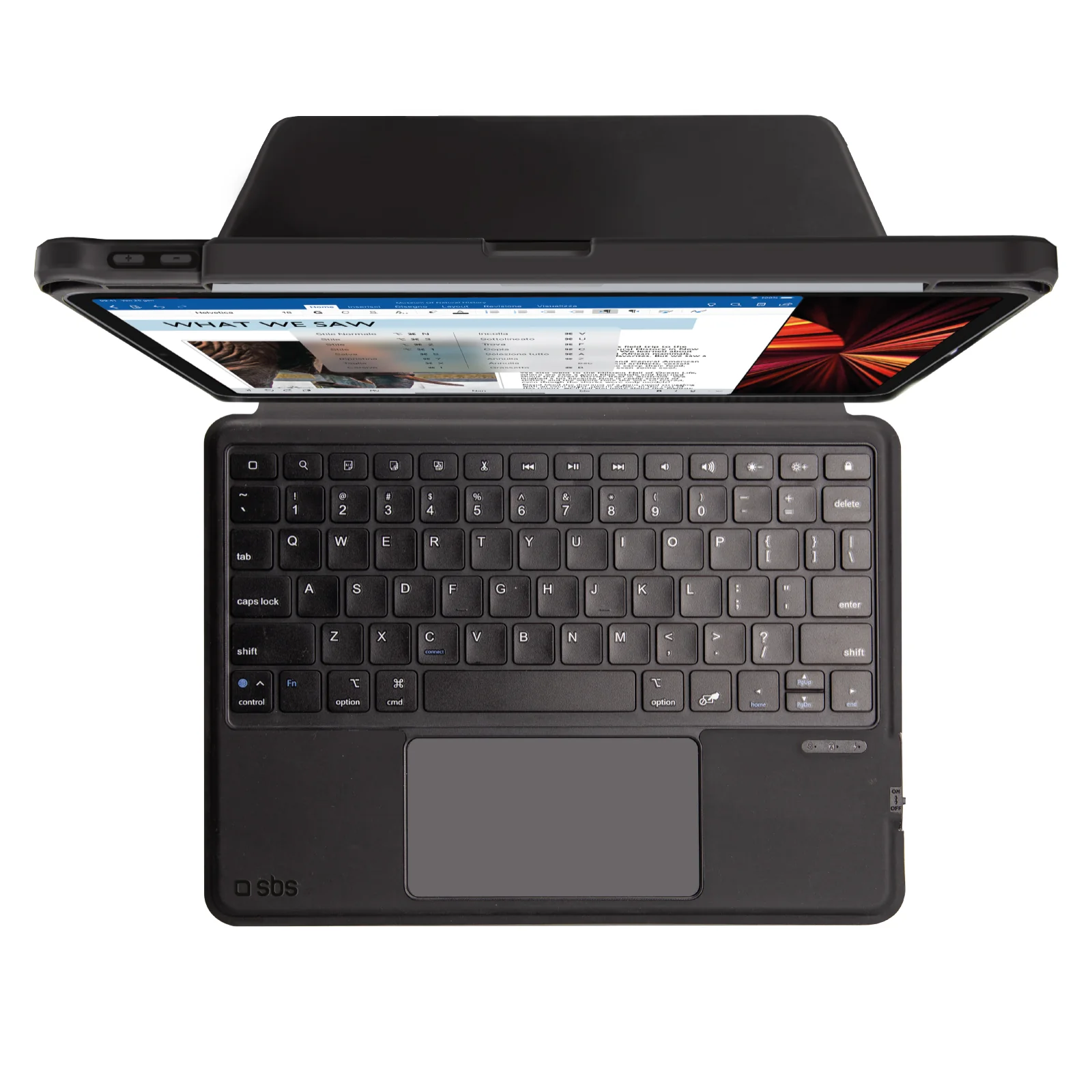 Tastiera wireless con cover iPad Air 10.9"-11" 2020-2022-2024/Pro 11" 2018-2022 - Image 3