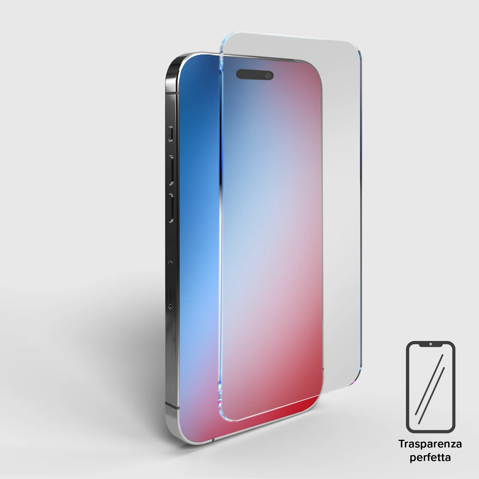 Vetrino eco-sostenibile in materiali riciclati per iPhone 15 Pro - Image 3