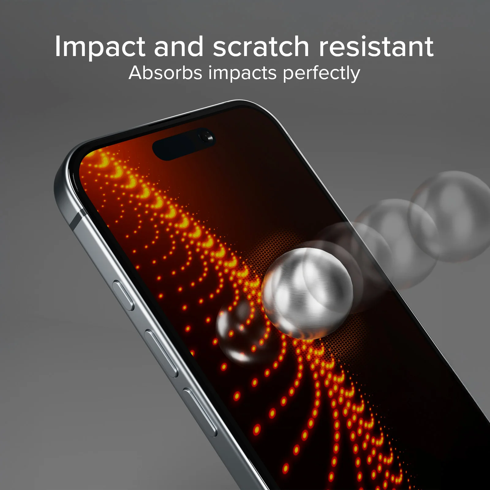 Vetrino ultraresistente per iPhone 16/iPhone 15/iPhone 15 Pro con tecnologia D3O - Image 6