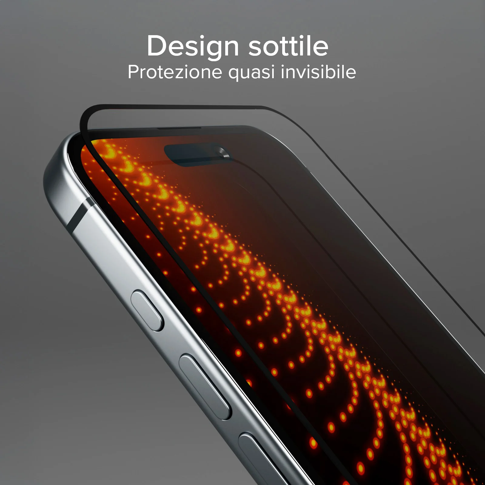 Vetrino ultraresistente per iPhone 17e/16e/14/13 Pro/13 con tecnologia D3O con applicatore - Image 5