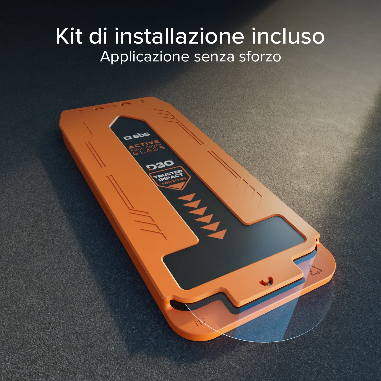 Vetrino ultraresistente per iPhone 17 Pro Max con tecnologia D3O con applicatore - Image 2