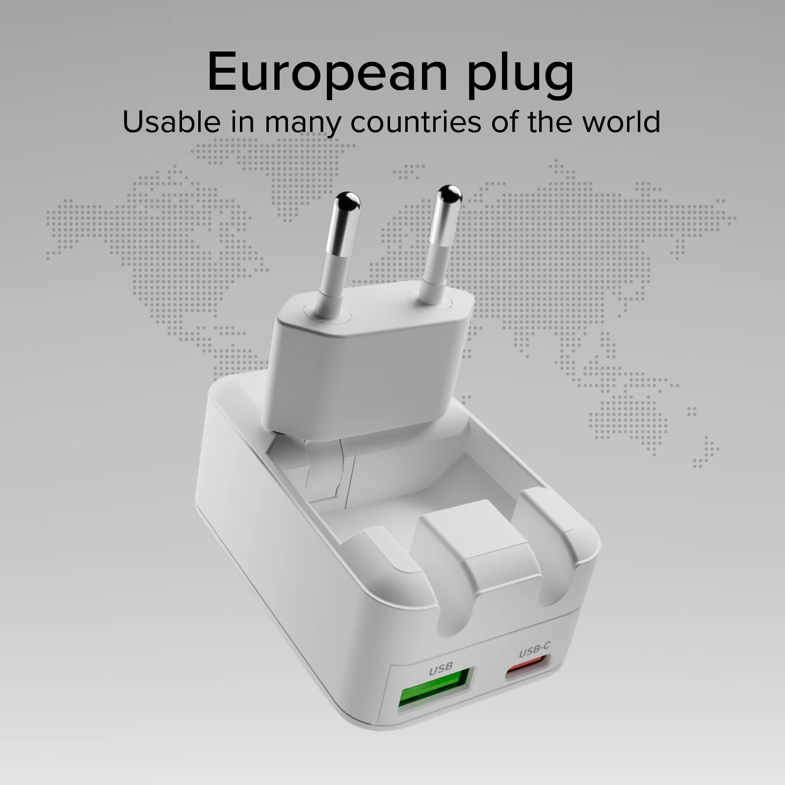 Caricatore da Parete Flexi Wall Charger 65W con Spina Pieghevole - Image 14