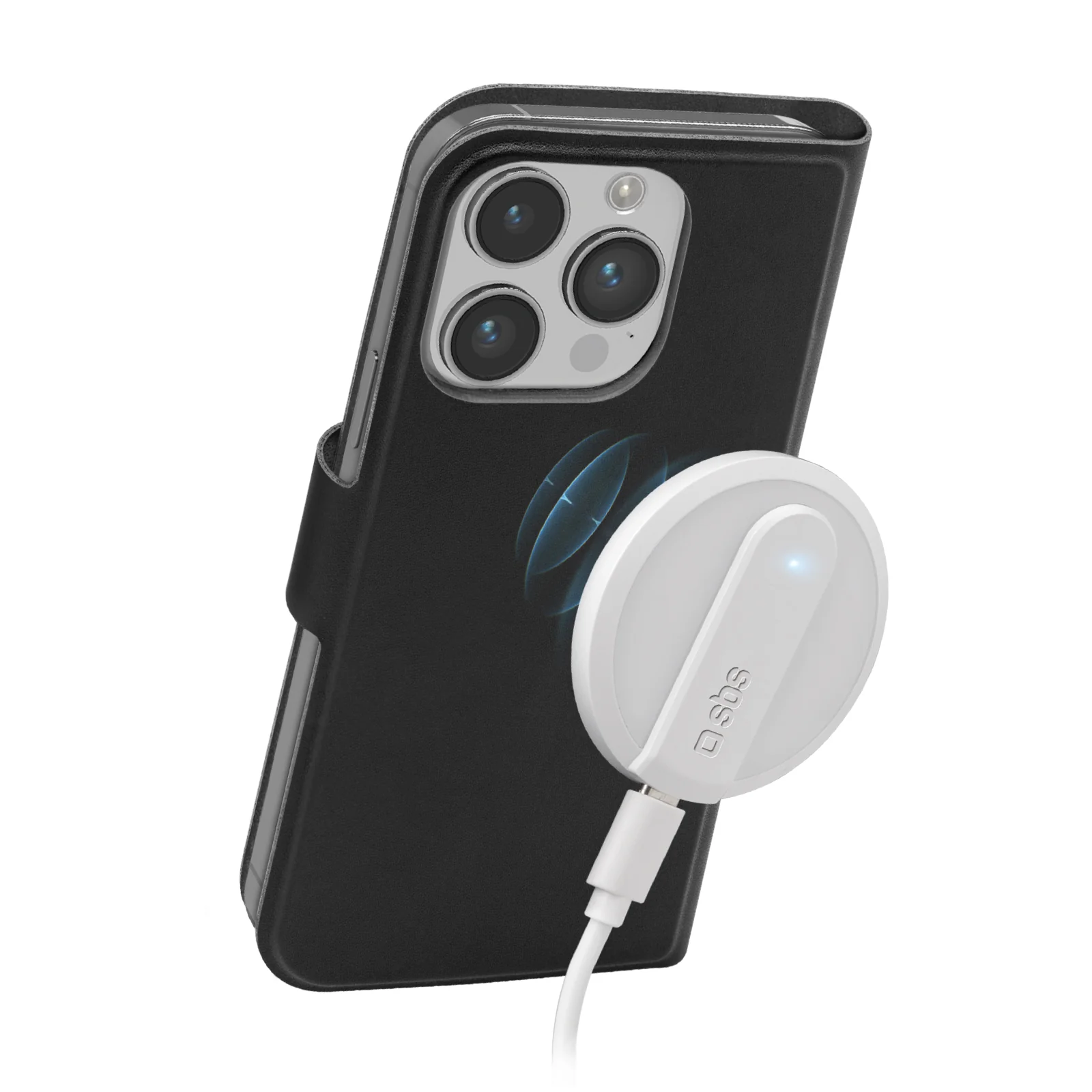 Custodia a libro compatibile con ricarica MagSafe, iPhone 14 Pro/13 Pro - Image 2