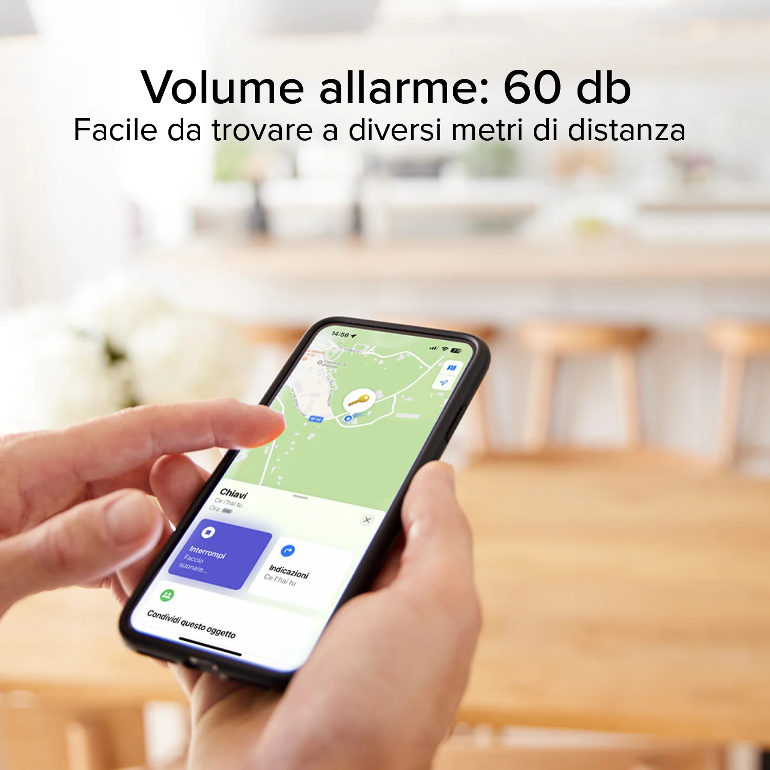 4 x Localizzatore di oggetti water resistant compatibile con Apple Find My - Image 11
